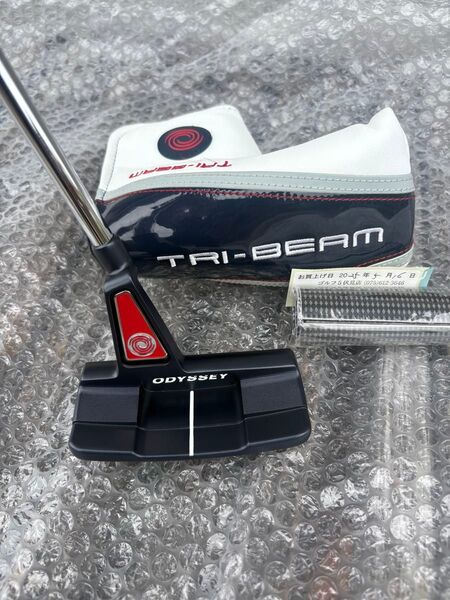 極美品 オデッセイ TRI-BEAM ダブルワイドCS 34インチ パター