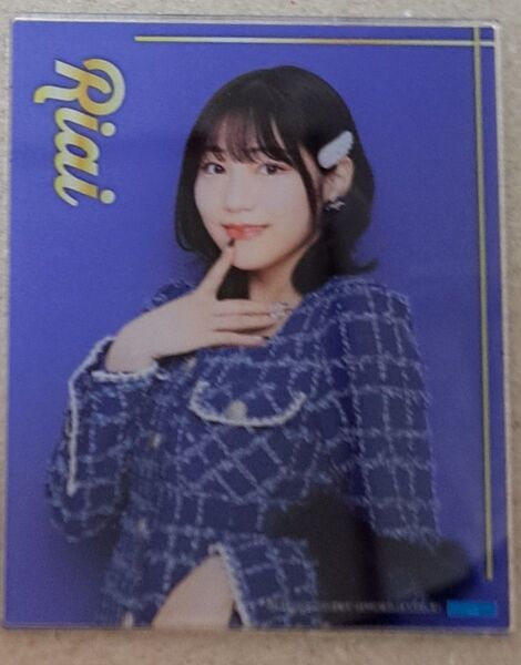 Juice=Juice 松永里愛 アクリルカード FCイベント2025 ~Miracle×Juice×Box×結成Party!~