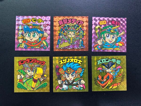 ビックリマン 20th anniversary 6枚セット売り