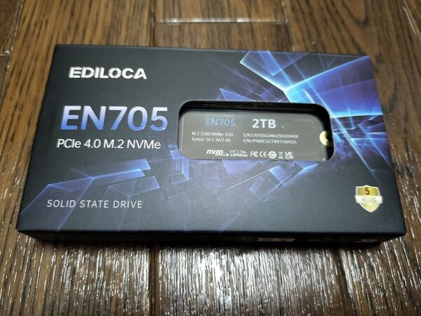 Ediloca EN705 SSD 2TB PCIe Gen4 NVMe M.2 2280