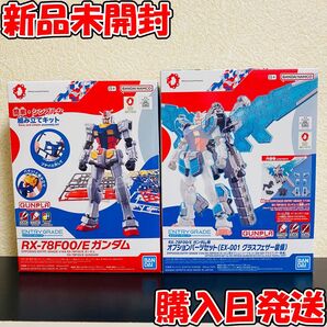 【新品】 EG RX-78F00/E ガンダム オプションパーツセット 2個