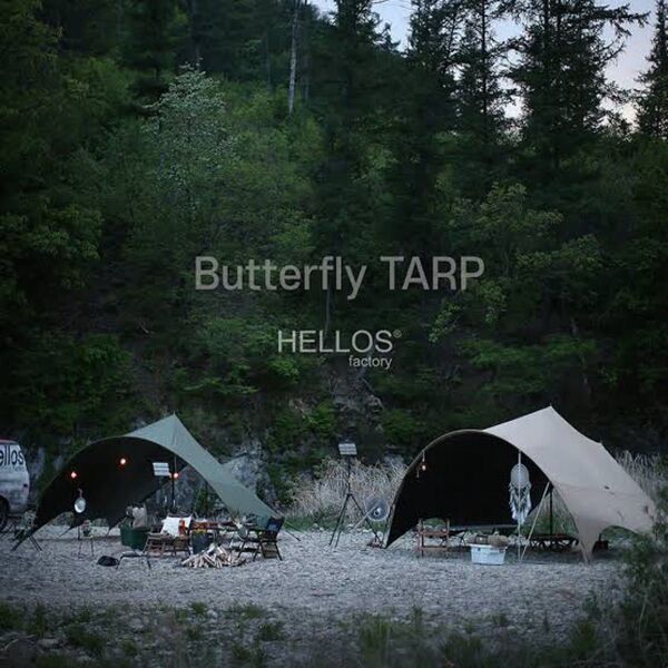 HELLOS Butterfly Tarp ヘロス バタフライタープ