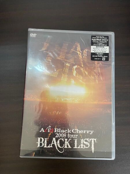 Acid Black Cherry/2008 tour BLACK LIST dvd