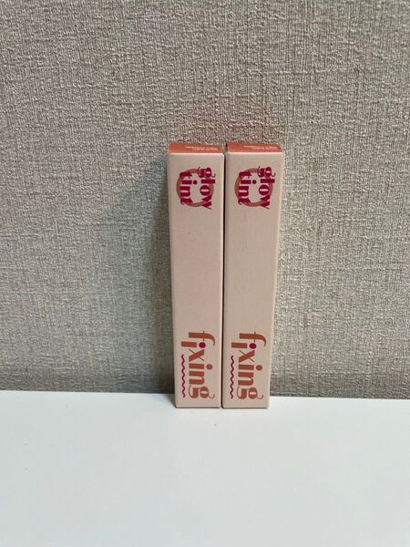 新品未開封 ETUDE グロウ フィクシングティント シブヤグルーヴ/日本限定/リップティント/口紅/ツヤ仕上げ/高保湿 2個