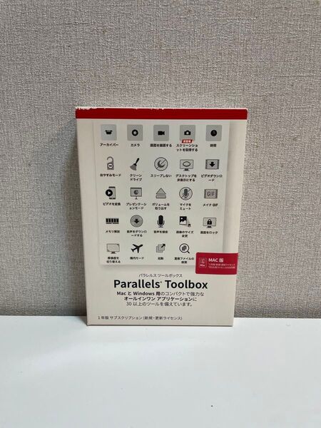 新品未開封 パラレルス Parallels Toolbox for Mac Retail Box JP (Mac版)