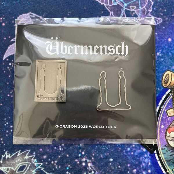 G-DRAGON 2025 WORLD TOUR METAL BADGE SET メタルバッジセット Ubermensch