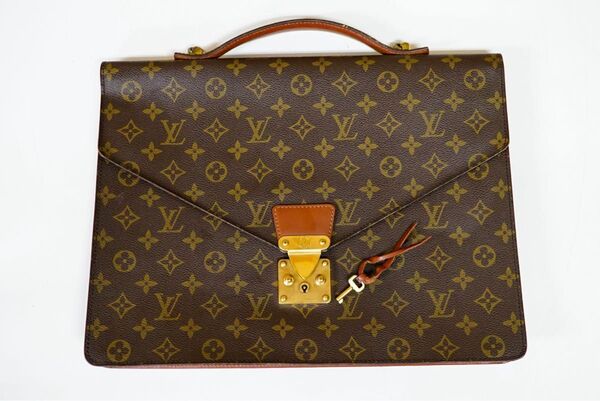 ルイヴィトン LOUIS VUITTON ポルトドキュマン バンドリエール ブリーフケース ビジネスバッグ ハンド モノグラム
