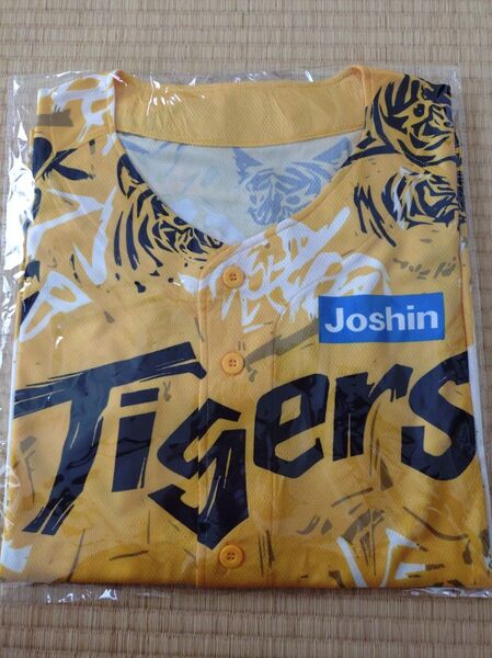 阪神タイガース レプリカユニフォーム イエロー フリーサイズ 未使用 Joshin