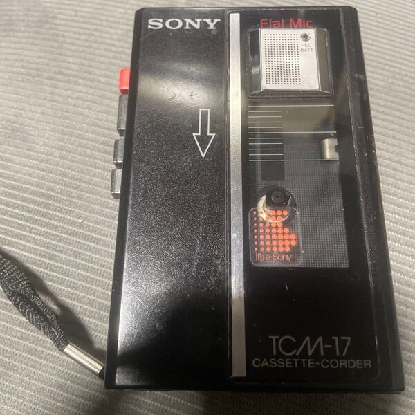 SONY ポータブルカセットレコーダー TCM-17