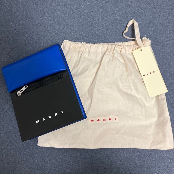 MARNI マルニ Tribeca トライベッカ ポリエステルショルダーバッグ