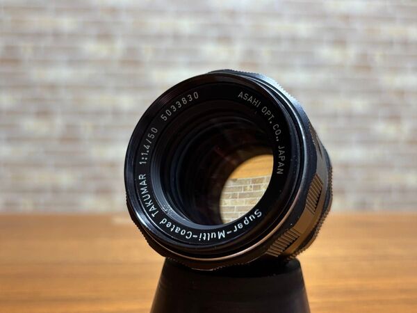 Super Multi Coated Takumar 50mm f1.4 美品