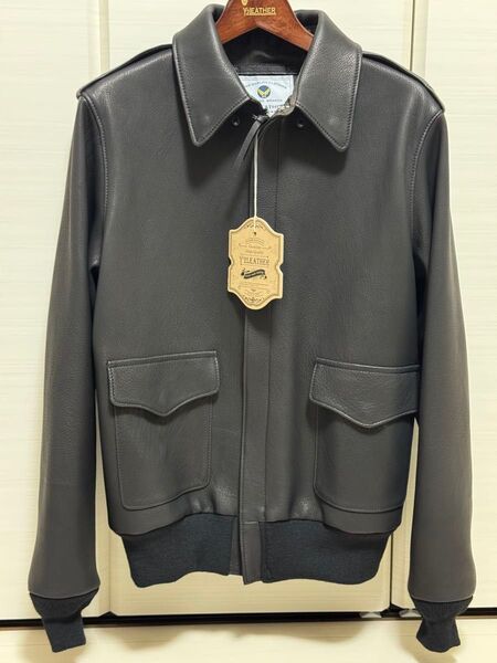 限定品 ワイツーレザー Y’2 LEATHER レザージャケット A-2 A2 ディアスキン 鹿革