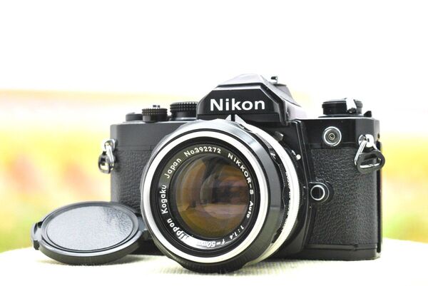 【整備済】ニコン Nikon FM + NIKKOR-S Auto 50mm F1.4