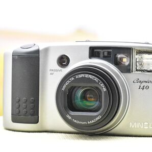 【整備済】ミノルタ MINOLTA Capios 140 38-140mm コンパクトフィルムカメラ