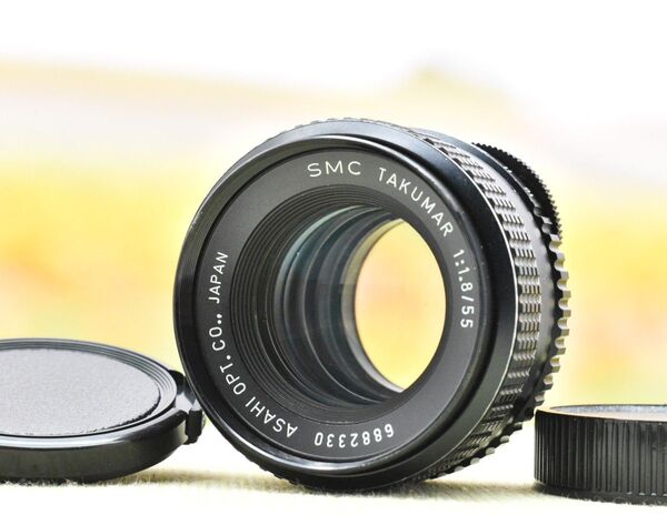 【整備品】ペンタックス Pentax SMC TAKUMAR 55mm F1.8 M42マウント