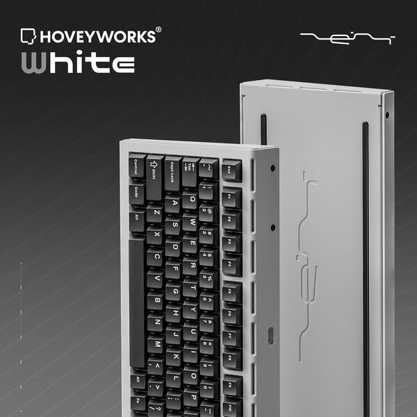 【新品未開封】HOVEY WORKS ZENT75-HE White