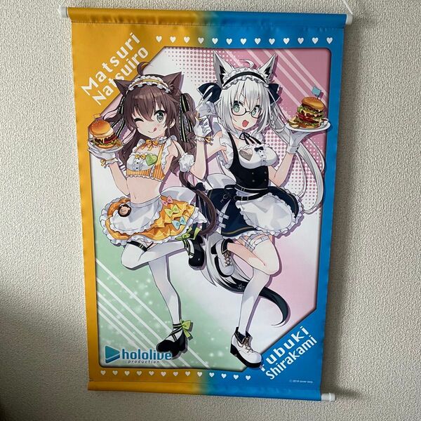 ホロライブ 白上フブキ 夏色まつり モーリーオンライン B2タペストリー hololive