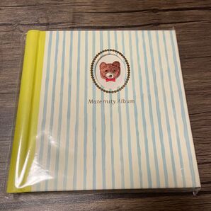 新品未使用 マークス マタニティアルバム アニマル刺繍 クマ