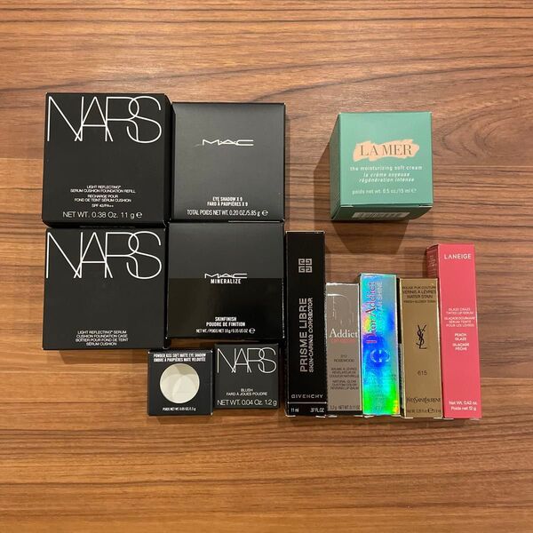 デパコス 空き箱いっぱい Dior MAC ジバンシー LA MERなどなど