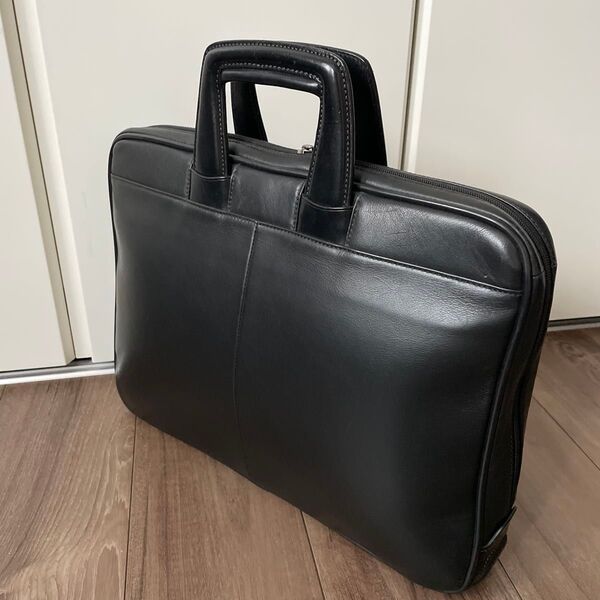 美品★ACE GENE エースジーン 本革レザー ビジネスバッグ ブリーフケース