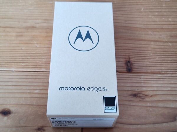 未使用新品 motorola edge 40 neo ブラックビューティ