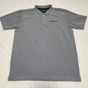 TaylorMade ゴルフ ポロシャツ メンズ グレー Mサイズ