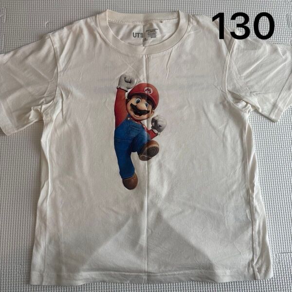 中古 ユニクロ マリオ Tシャツ 130
