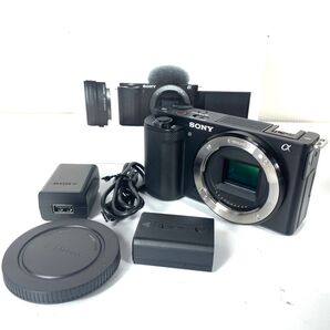 ショット数479枚!!■ほぼ新品■ SONY ZV-E10 ボディ ブラック