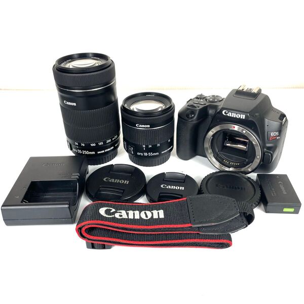 ■ほぼ新品■ CANON EOS Kiss X10 ダブルズームキット ブラック