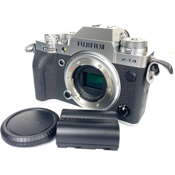 ショット数11枚■美品■ FUJIFILM X-T4ボディ シルバー