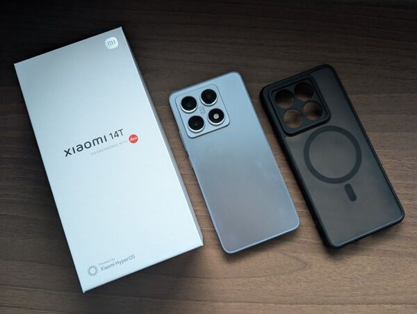 au版 Xiaomi 14T チタンブルー