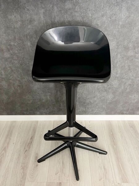 Kartell SPOON カルテル スプーン ハイスツール チェア ブラック 昇降式 椅子 カウンター