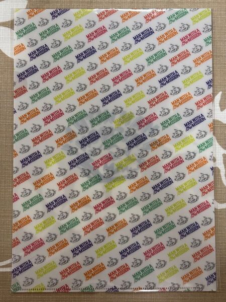 マンウィズアミッション クリアファイル ガウくじ