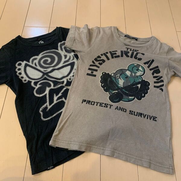 ヒスミニ 半袖Tシャツ 2枚セット 120