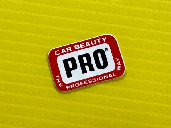 貴重 非売品 CAR BEAUTY PRO プロ ステッカー 正規品 検: カスタム ガレージ ショップ コーティング VIP