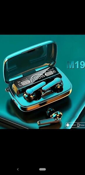 M19 BIuetooth ワイヤレスイヤホン V5,3 新品未使用
