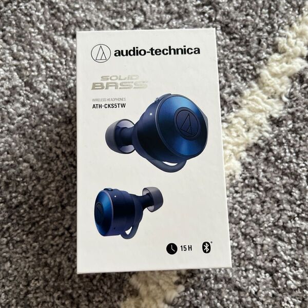 audio-technica ワイヤレスヘッドホン ATH-CKS5TW SOLID BASS
