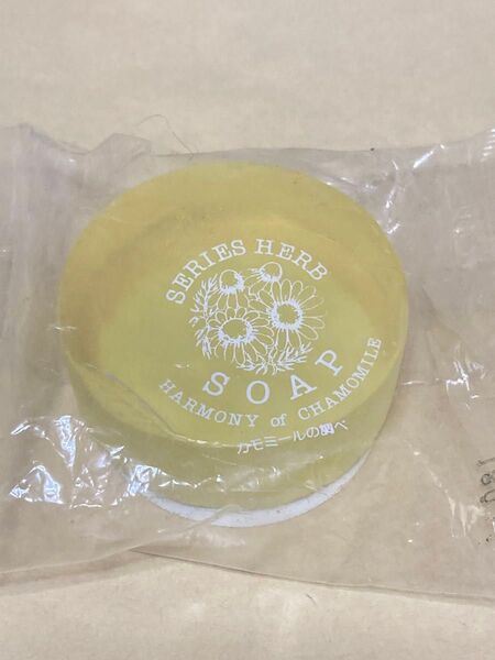 ファーム富田 シリーズハーブ カミツレの香り 石鹸 石けん 枠ねり 50g クリアソープ ミニ