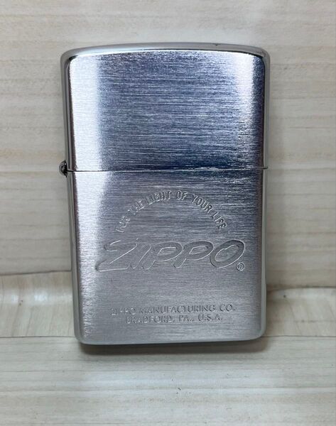 ビンテージzippo ZIPPO LOGO 1982年製 アメリカ製 シルバーカラー