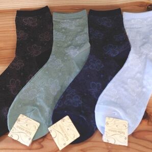 新品タグ付き☆tutuanna メッシュソックス 4セット