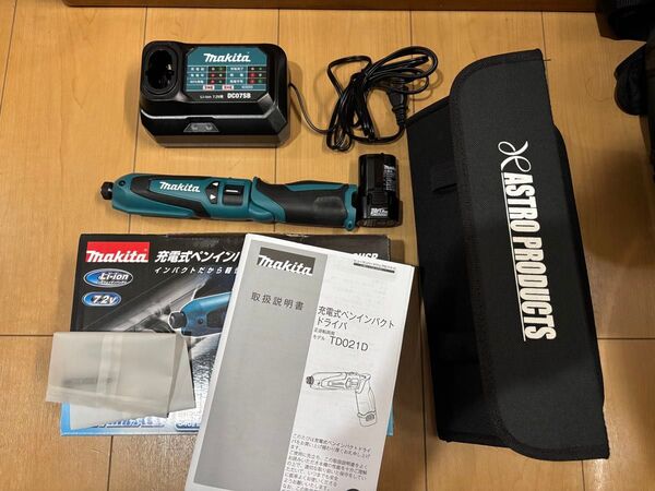 マキタ 充電式 ペンインパクトドライバー TD021D