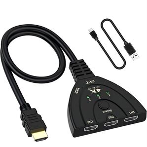 HDMI 切り替え器 3入力1出力 分配器 HDMI av セレクター hdmi 増やす 方法 hdmi端子 増設 HDMIポー