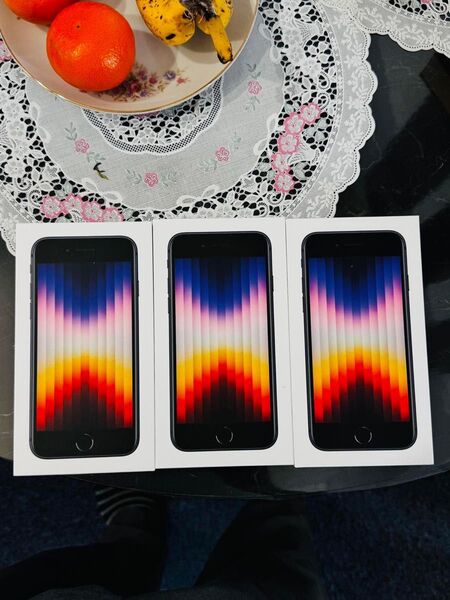 Apple iPhone SE 第2世代 64GB ブラック 3台セット