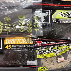 5 ジャッカル いろいろワームセット