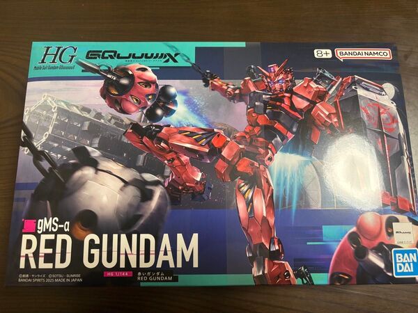 GQuuuuuuX HG ジークアクス 機動戦士Gundam ガンプラ バンダイ 機動戦士ガンダム プラモデル 赤いガンダム
