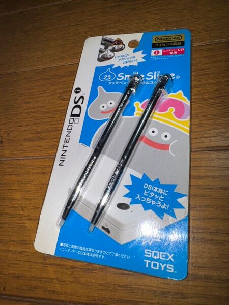 新品未開封 ニンテンドーDSi スライム タッチペン メタリックシルバー 2本セット