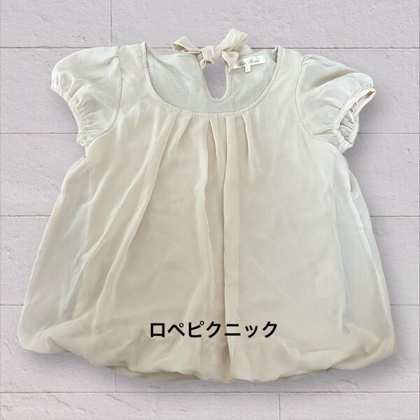 ロペピクニック バックリボン トップス Mサイズ