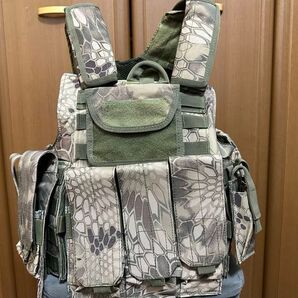 タクティカルベスト マインドレイク柄