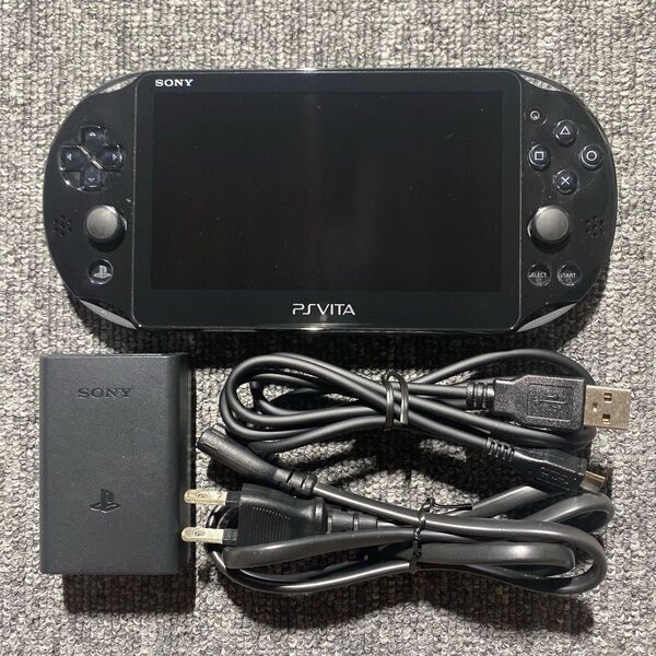 PSvita PCH-2000 ブラック 充電器付き