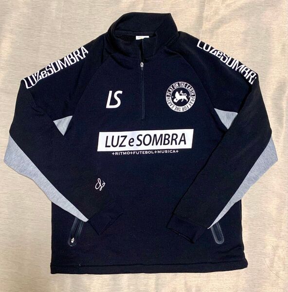 LUZeSOMBRA ハーフジップトップス ブラック